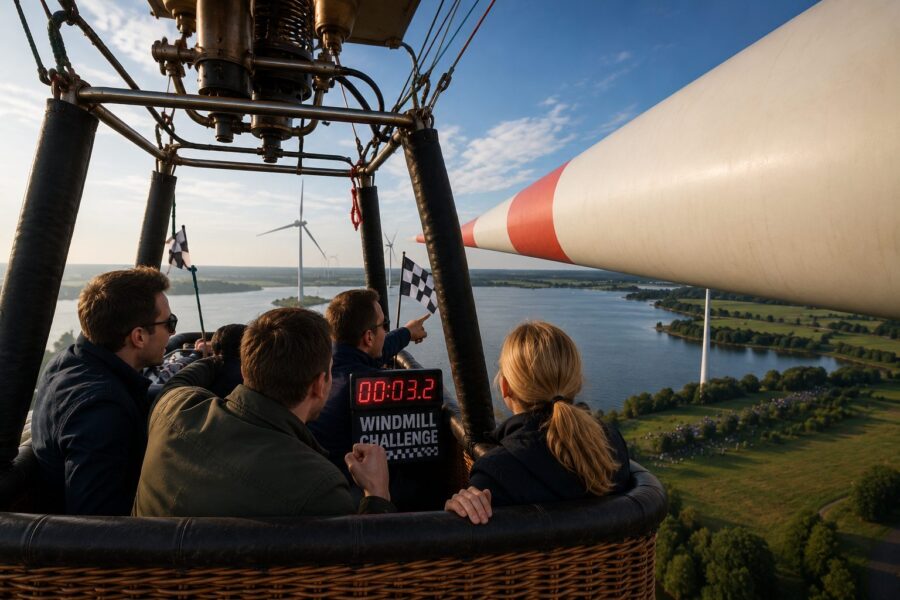 Coalitie ziet kansen voor Ballonfiësta bij Zeumeren in combinatie met windturbines