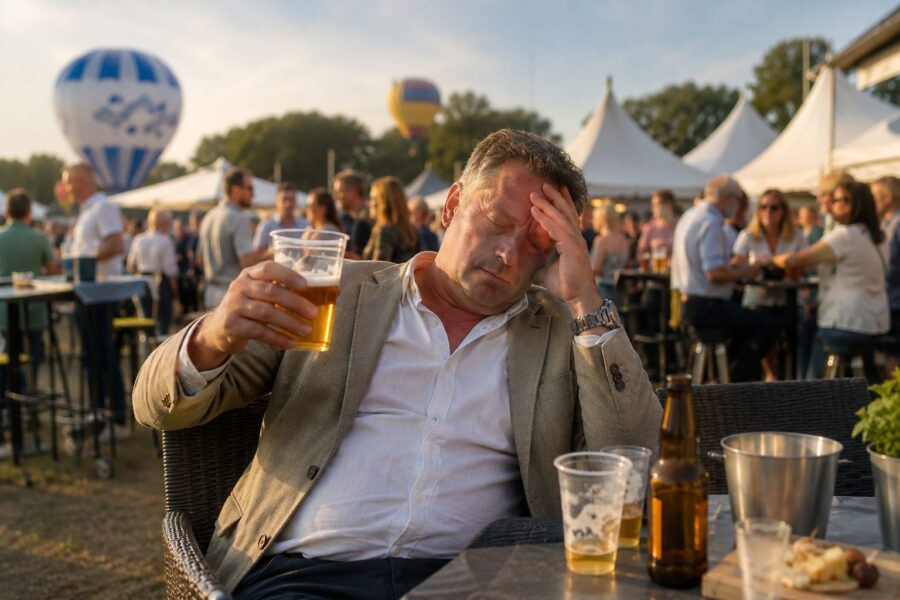 Erik baalt van afgelaste Ballonfiësta: ‘Drie avonden achter elkaar zuipen krijg ik thuis nooit meer uitgelegd’