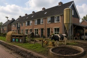 Boerderij inspiratiebron nieuwe wijk: ‘Iedere woning krijgt eigen mestput’