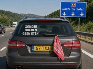 Barnevelders nemen waarschuwing letterlijk en zoeken in Frankrijk massaal naar Nederlandse producten