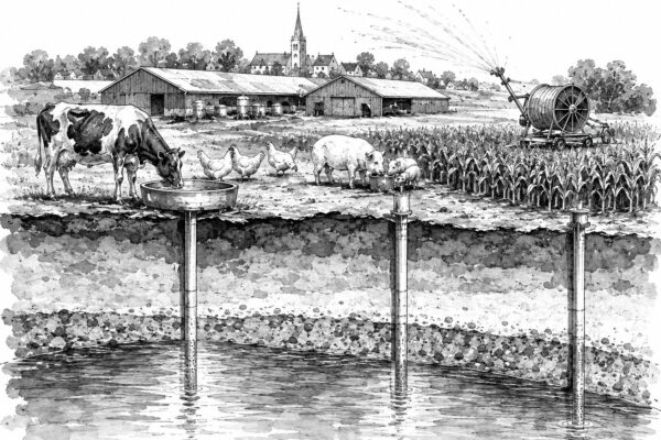 Terwijl iedereen over stikstof praat, zakt het grondwater stilletjes weg