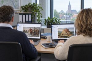 Gemeente Barneveld communiceert vanwege online fraude voortaan via historische schilderijen