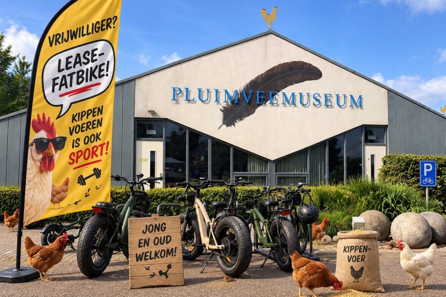 Pluimveemuseum zet zwaar geschut in om jongeren te lokken: ‘Iedere vrijwilliger krijgt lease-fatbike’